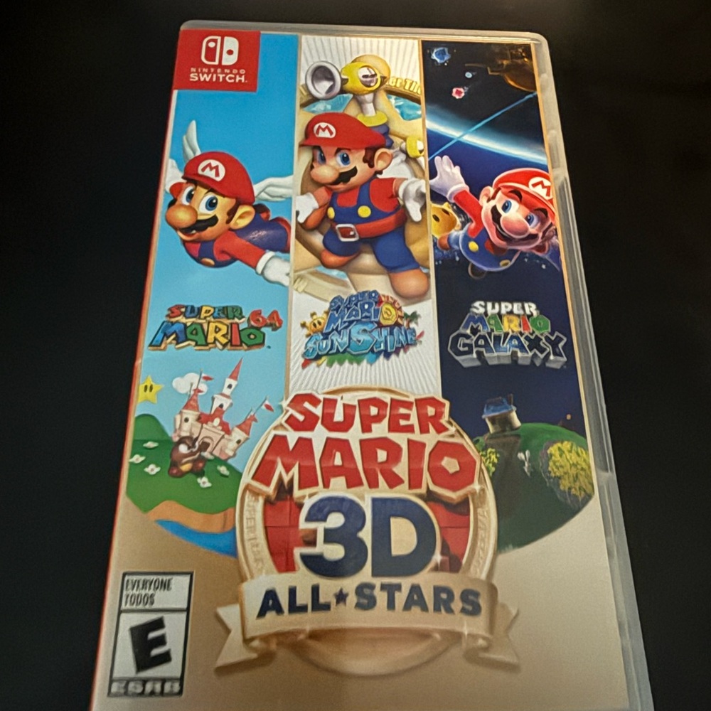 Nintendo Red Super Mario 3D All-Stars Video Game